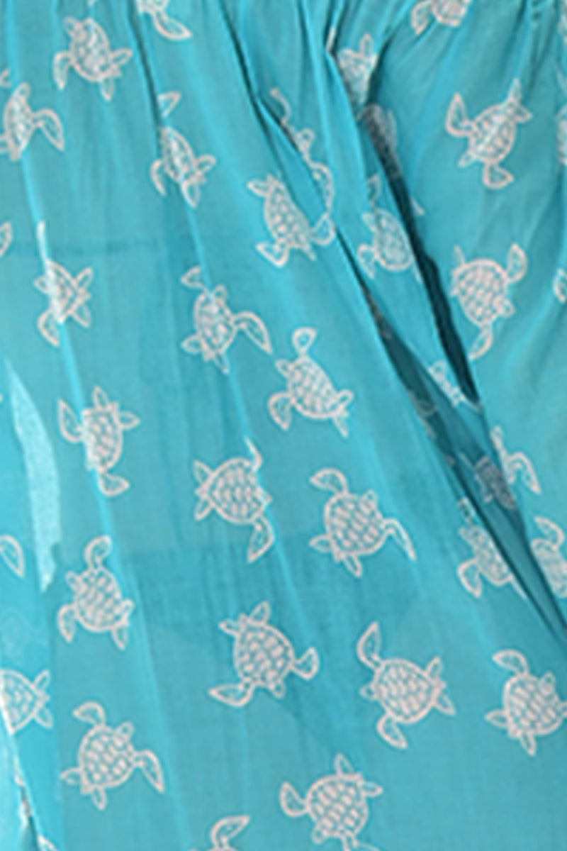 Swimsuit Cover-Up Off-the-Shoulder Turtle Print by AZUCAR - LCD3588 - 6 PCS/PRE-PACK