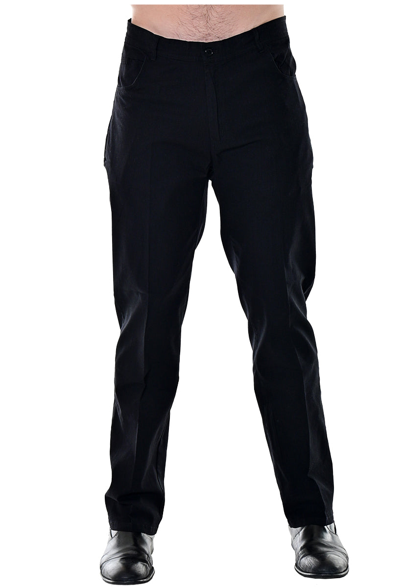 Men Cotton Spandex Pant BEIGE (3) Colors - MCSP486