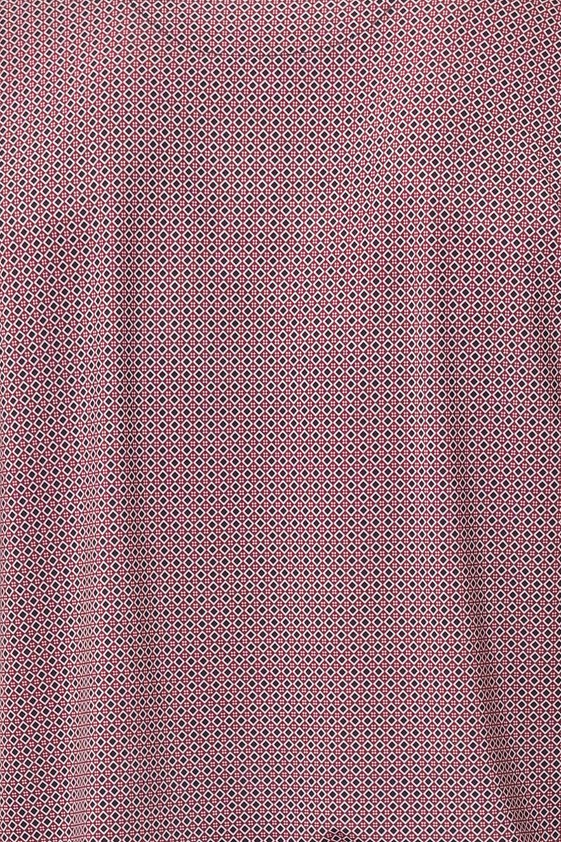 Men's Polo Shirt Cool Feel Fashion Print Golf S/S RED/PRINT - MKT3154
