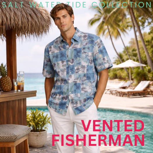 Salt Water Tide Collection | BOHIO Fisherman Shirts
