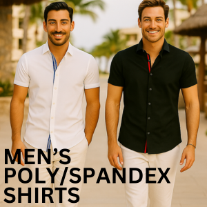 MEN POLY/SPANDEX SHIRTS