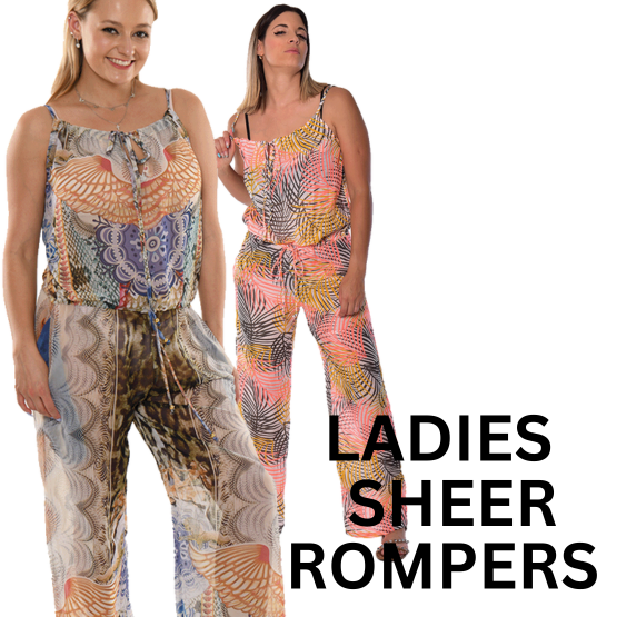 Ladies Polyester Jumpers/Rompers