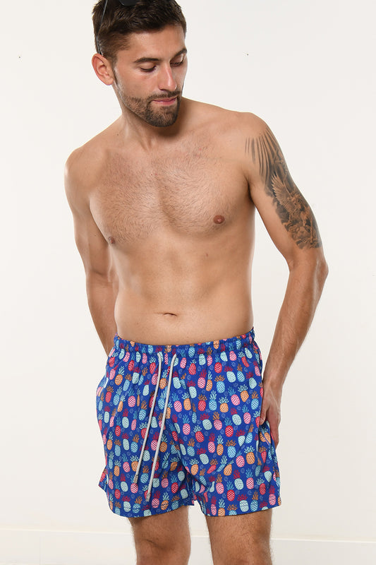 Men Polyester-Spandex Swimwear Shorts MBH1895 - 6 PCS/PRE-PACK