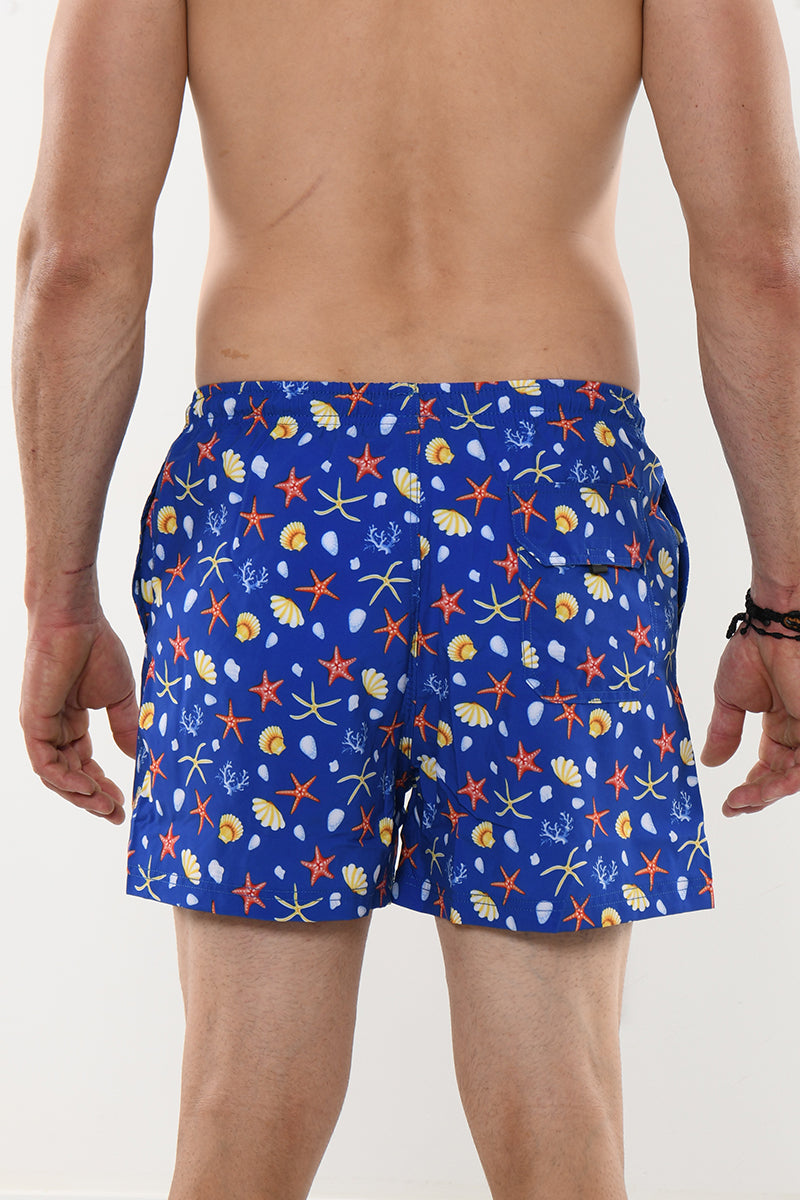 Men Polyester-Spandex Swimwear Shorts MBH1899 - 6 PCS/PRE-PACK